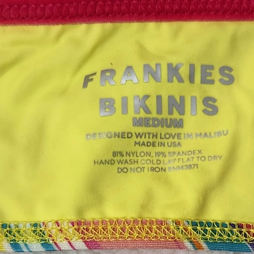New!Frankie's Bikinis Dallas‎ Shine Bralette Bikini Top